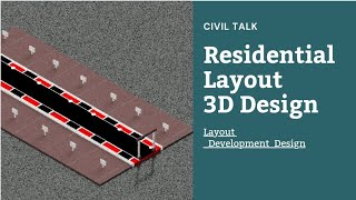 Residential Layout Design Explanation| Concept of Residential Layout | Plot Development work