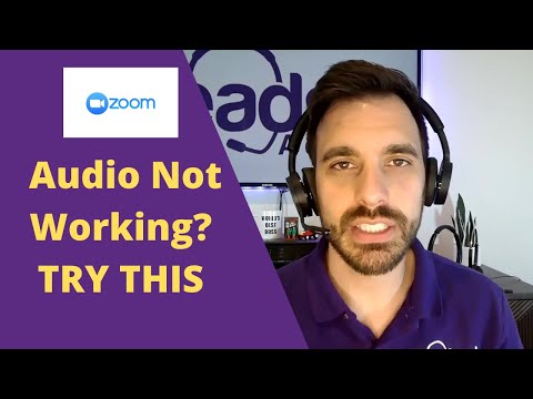 Audio zoom not working? Try these steps