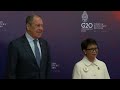 why did you start the war question asked as russia s lavrov attends g20 meeting 2 afp