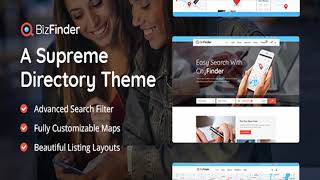 BizFinder - A Modern Services and Business Directory Theme | Themeforest Website Templates and