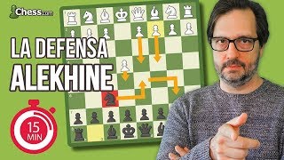 Defensa Alekhine | Aperturas de ajedrez en 15 minutos