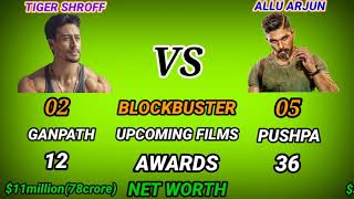 Tiger Shroff Vs Allu Arjun __ Movies List And Comparison