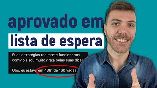 Aprovado em 438 de 160 no FIES! Por que a LISTA DE ESPERA roda TANTO?