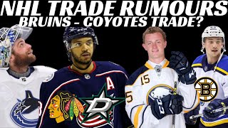 Huge NHL Trade Rumours - Eichel, Jones, Canucks, Bruins - Coyotes Trade? 2021 NHL Draft Rumours