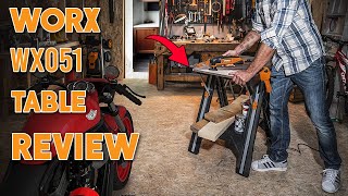 WORX WX051 Pegasus Folding Work Table Review | The Perfect Portable Solution!