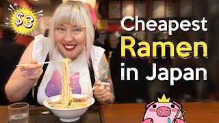 Cheapest Ramen in Japan ★ Fukuoka: the OG Tonkotsu City