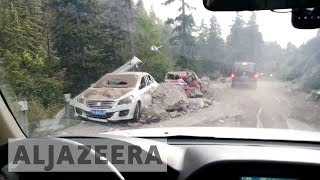 Landslides hamper rescue efforts after quake hits China's Sichuan province