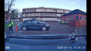 #01 Practical Driving Test Route in Wigston Leicester Racecourse Roundabout UK