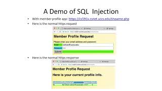 SQL Injection Attacks - Hacking and Patching