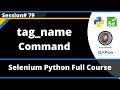 tag_name Command in Selenium Python (Session 79)