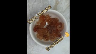 Acacia Gum// Natural Thickener and Emulsifier😲👌