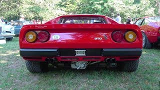 Ferrari 288 GTO Start Up, Revs and Driving Sound $2 300 000