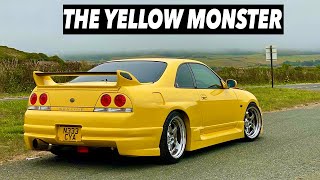 The Yellow Monster - 750 BHP R33 Nissan Skyline