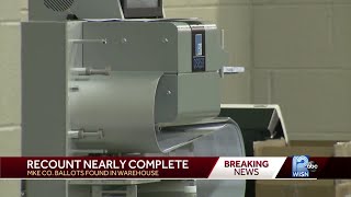 Milwaukee County recount nearly complete