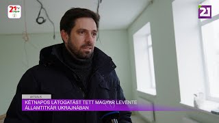 Aktuális (2025.02.13) Kétnapos látogatást tett Magyar Levente államtitkár Ukrajnában