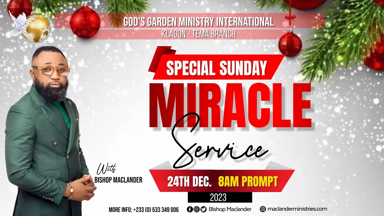 Sunday Miracle Service Youtube