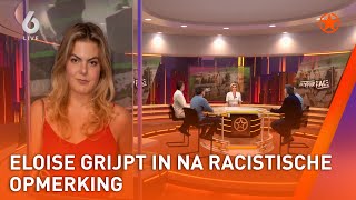 Gravin Eloise grijpt in na racistische opmerking | SHOWNIEUWS