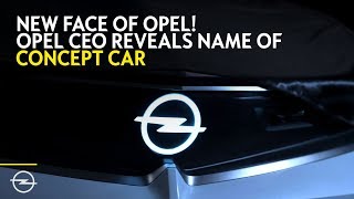New Brand Face: First Glimpse at Opel's New Concept Car