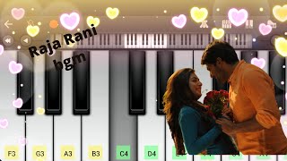 Raja Rani love bgm | Keyboard notes | Walk band keyboard tutorial | Keyboard tutorial |