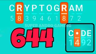 CRYPTOGRAM 644