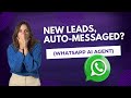 This WhatsApp AI Agent Sends Outbound Messages To Your New Leads (2025 Tutorial)