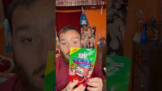 Trying FaZe Rug’s 1UP Freeze Dried Watermelon! #Shorts