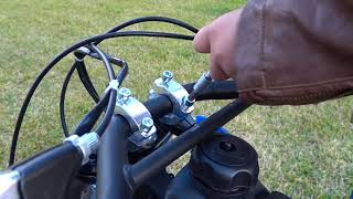 Funny Senya Unboxing And Test Drive The Cross Bike - Ride On Mini BIKE POWER WHEEL Pocket Bike - #1