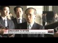 japanese envoy to seoul expected to return next week report