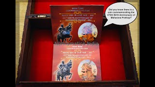 Commemorative Coin Set: 475th Birth Anniversary of Maharana Pratap #spmcil #commemorativecoin #india