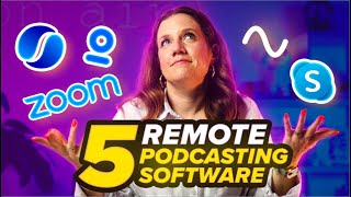 How to RECORD your PODCAST REMOTELY for FREE ? 5 software [ZencastR, Riverside, SquadCast, Zoom...]