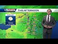 video mild and dry saturday widespread rain sunday 04 22 23