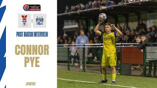 Connor Pye - Irlam (a) | Post Match Interview | Bury FC