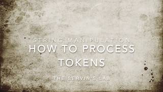 How to process tokens in Java