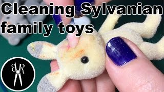 Cleaning Sylvanians (Warning: Doesn't always work - Test it on a hidden area first!)