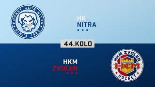 44.kolo HK Nitra - HKM Zvolen HIGHLIGHTS