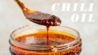 Chili Oil with Fermented Black Beans | 豆豉辣椒油 | It`s so addictive!【Rice Killer】