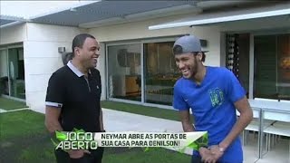 Neymar Abre Sua Casa Em Barcelona Para Denilson!!E Fala Sobre Sua Intimidades!!