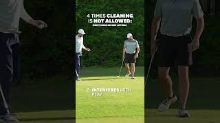 Are you allowed to clean your #golf ball during play? 🧼 Here's what you need to know ⛳