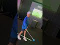 tying out the new phi golf simulator at the open golf 10yearoldgolfer