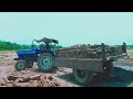 sonalika tractor eta loding video tector se kaise eta loding kiya video ms. tector v s jcb 3dx