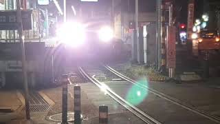 江ノ電2000型腰越駅発車[電子ホーン有り]