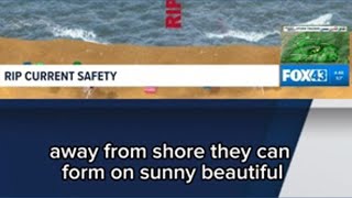 Officials urge central Pa beachgoers to be aware of rip currents