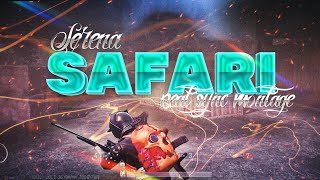Serena - Safari Best Beat Sync Edit Pubg Mobile Montage | Road to 20k | RITESH 11