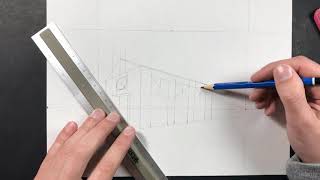 035 How to draw a realistic perspective drawing