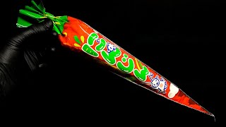 【人参？】咀嚼音/駄菓子｜にんじんあられ６５g｜食べてみた【感想】