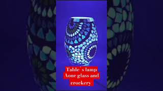 aone glass and crockery store ll mosaic light ll night lamps ll glass light ll night lamps decor