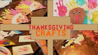 Thanksgiving Crafts for Toddlers + Babies!