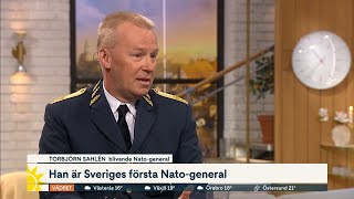 Han är Sveriges första Nato-general – berättar om största hoten jus… | Nyhetsmorgon | TV4 & TV4 Play