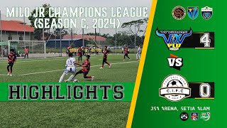 Highlights: MJCL Season C 2024, VIXI U13 (4) VS (0) CI Football Club U13, JSA Arena