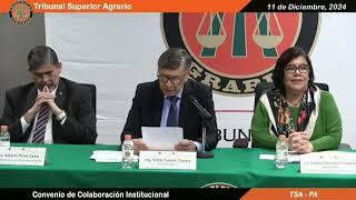 La Procuraduría Agraria y el Tribunal Superior Agrario fortalecen mecanismos de justicia agraria